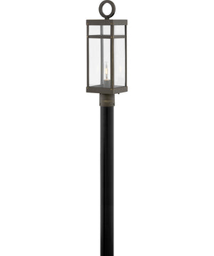 Porter 1-Light Medium Outdoor Post Top or Pier Mount Lantern 12v in Oil Rubbed Bronze