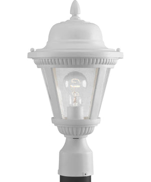 Westport 1-Light Small Post Lantern White