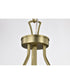 Boliver 3-Light Pendant Vintage Brass