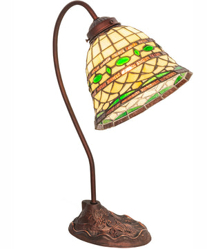 18" Wide Tiffany Roman Desk Lamp