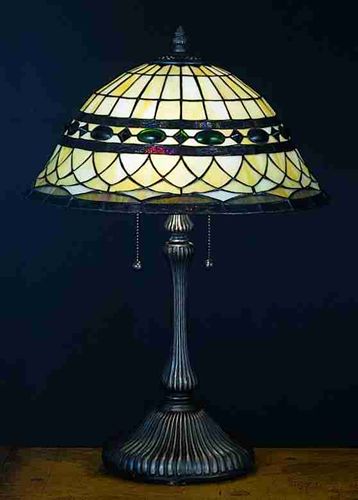 23"H Tiffany Roman  Tiffany Table Lamp