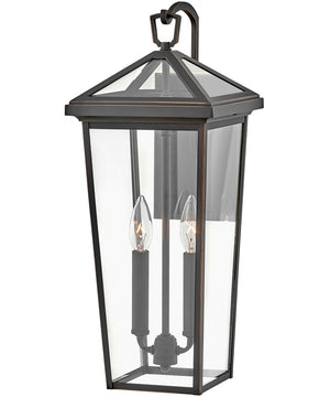 Alford Place 2-Light Medium LED Outdoor Wall Mount Lantern in Oil Rubbed Bronze