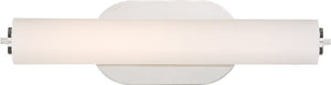 14"W Lana 1-Light LED Vanity & Wall Polished Nickel