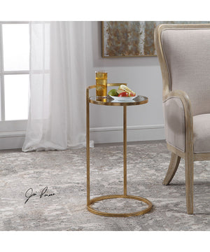 Cailin Gold Accent Table