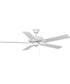 AirPro 52 in. 5-Blade Energy Star Rated Transitional Ceiling Fan White