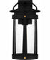 Clifton Large 1-light Outdoor Wall Light Earth Black