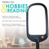 26"H Clamp-on LED Bright Reader Desk Lamp