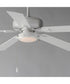 52 inch Super-Max Fan w/ LED Light Kit - White Matte White