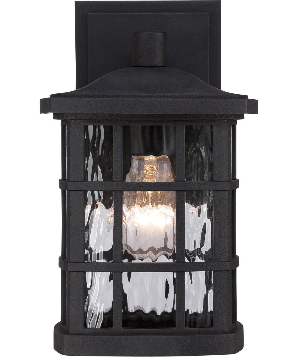 Stonington Small 1-light Outdoor Wall Light Mystic Black