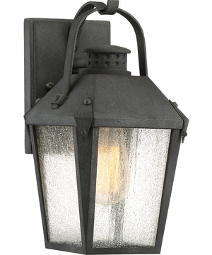 Carriage Small 1-light Outdoor Wall Light Mottled Black