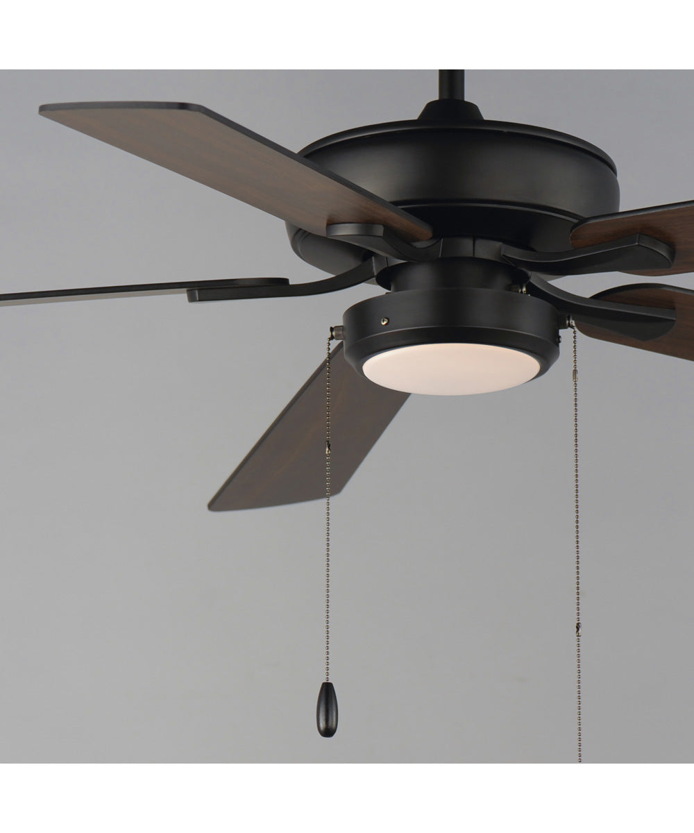 52 inch Super-Max Fan w/ LED Light Kit - Black Black