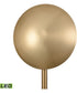 Addy 58'' High 1-Light Floor Lamp - Aged Brass - Includes LED Bulb