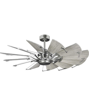 Springer 52-Inch 12-Blade DC Motor Windmill Ceiling Fan Antique Nickel