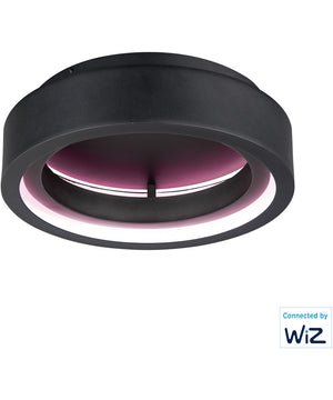 iCorona 18 inch LED Surface Mount WiZ Color Black