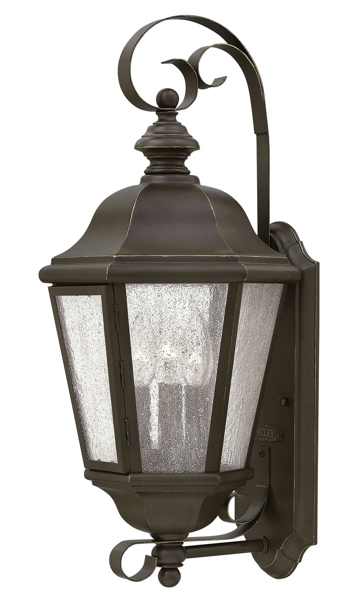 21"H Edgewater 3-Light LED Medium Outdoor Wall Light in Oil Rubbed Bronze