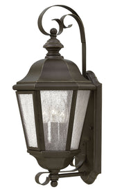 21"H Edgewater 3-Light LED Medium Outdoor Wall Light in Oil Rubbed Bronze