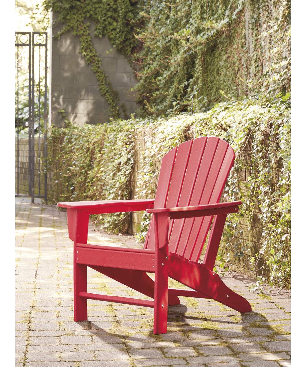 38"H Sundown Treasure Adirondack Chair Red