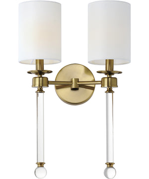 Lucent 2-Light Wall Sconce Heritage