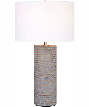 Monolith Gray Table Lamp