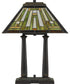 Decker Small 2-light Table Lamp Russet
