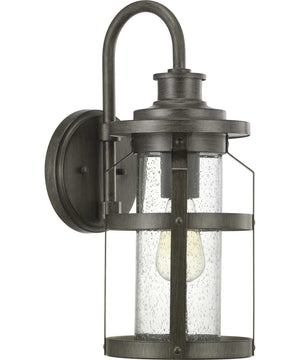 Haslett 1-Light Medium Wall Lantern Antique Pewter