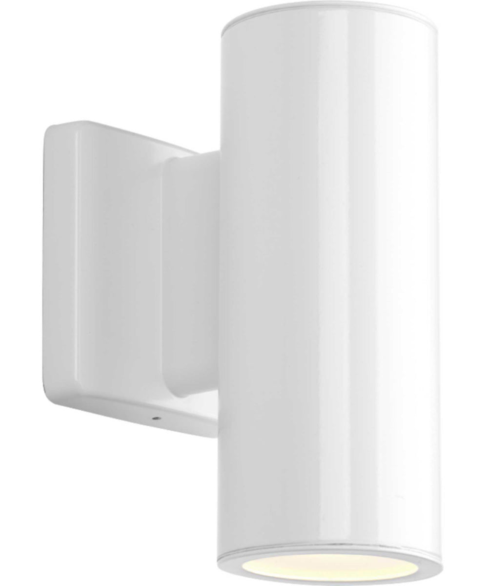 3" Wall Mount Up/ Down Cylinder White