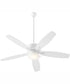 52" Breeze Patio Plus 52 1-light LED Indoor/Outdoor Patio Ceiling Fan Studio White