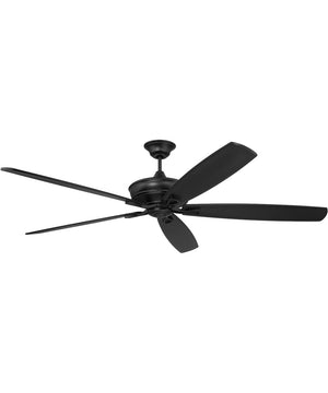 Santori 72 Ceiling Fan (Blades Included) Flat Black