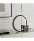Fannie 1-Light Led Table Lamp Concrete Charcoal/Black