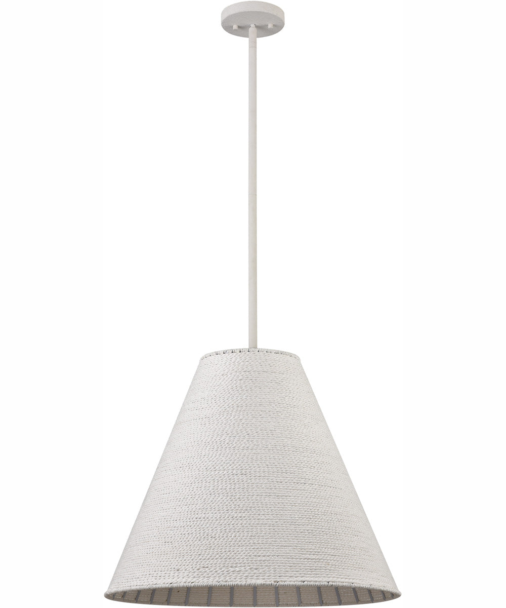 Sophie 22'' Wide 3-Light Pendant - White Coral