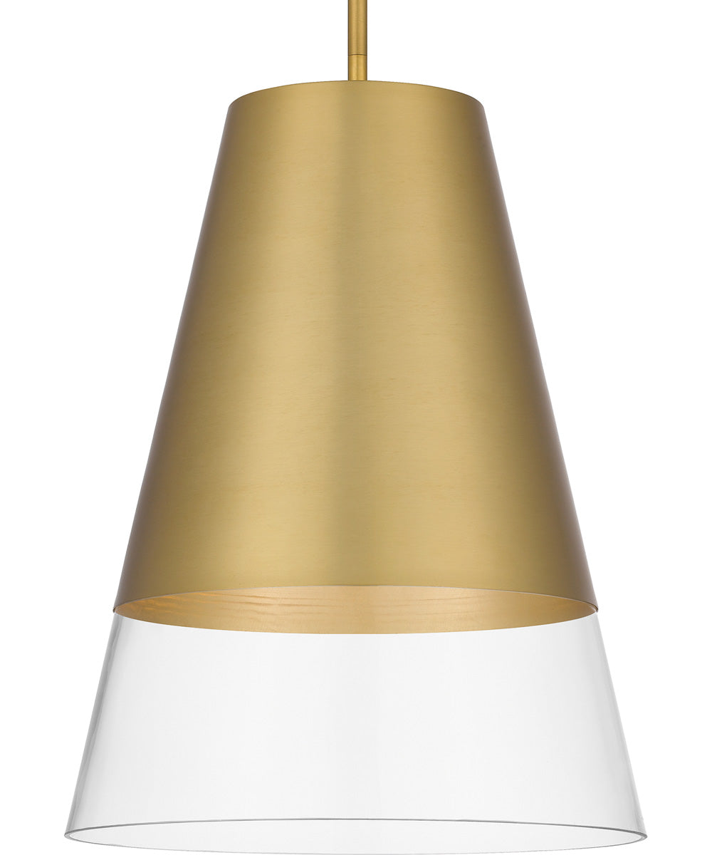 Peregrine 1-light Mini Pendant Brushed Gold
