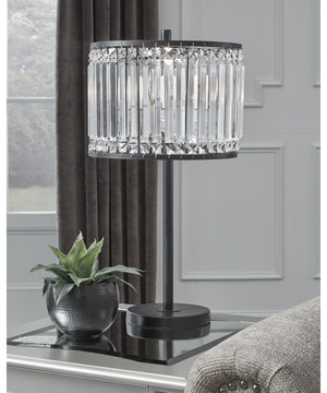 Gracella Metal Table Lamp (1/CN) Black