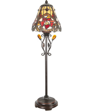 Jeweled Vine Tiffany Buffet Lamp
