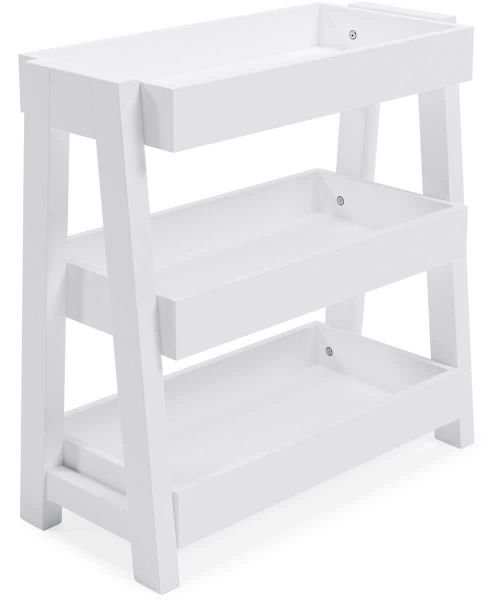 Blariden Shelf Accent Table White