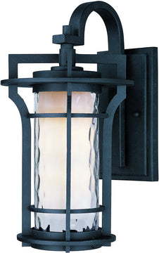 21"H Oakville LED 1-Light Outdoor Wall Lantern Black Oxide