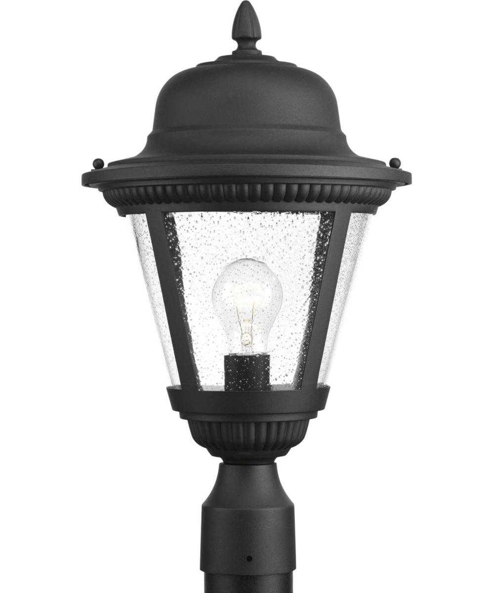 Westport 1-Light Medium Post Lantern Textured Black