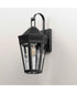 Oxford Outdoor 1-Light Wall Sconce Large Black