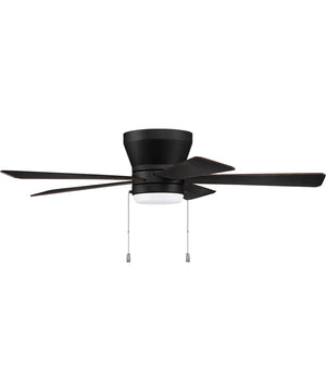 Merit 1-Light Specialty Ceiling Fan (Blades Included) Flat Black