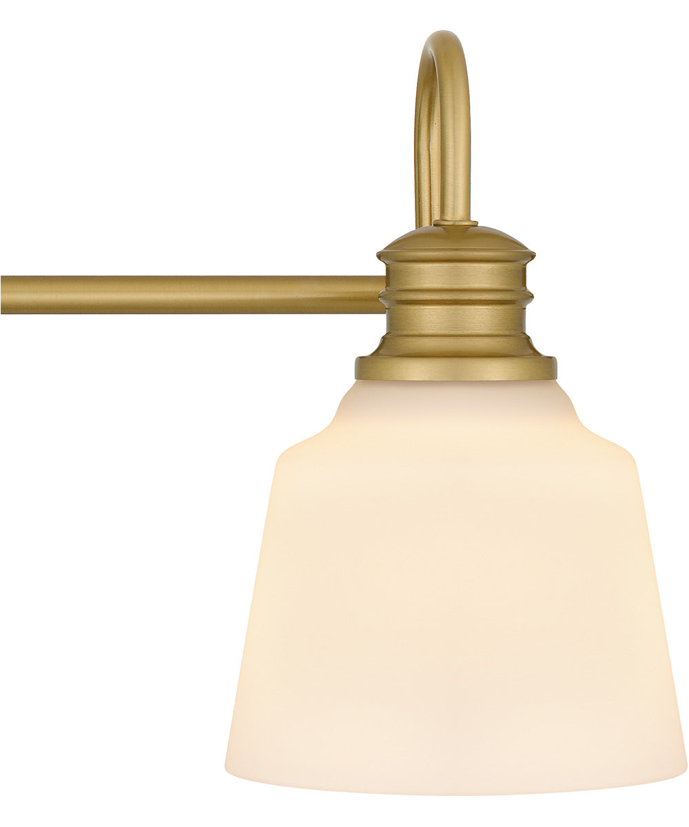 Hinton Extra Large 4-light Bath Light Aged Brass