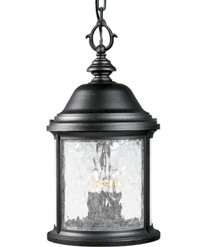 Ashmore 3-Light Hanging Lantern Textured Black