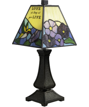 Inspirational LED Garden Tiffany Accent Lamp