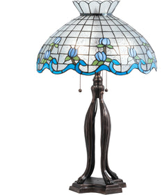 31" High Roseborder Table Lamp