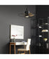 24" Bandit 1-light LED Patio Indoor/Outdoor Ceiling Fan Textured Black