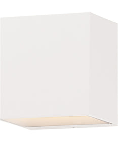 Blok 1-Light LED Outdoor Sconce White