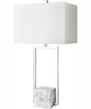 Dunstan Mews 31'' High 1-Light Table Lamp - Chrome