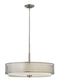 26"W Jules 3-Light Inverted Pendant in Brushed Nickel*