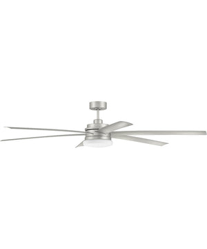 Chilz 1-Light Ceiling Fan (Blades Included) Painted Nickel