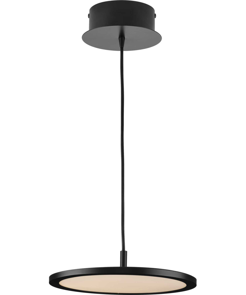 Everlume LED  Modern Pendant Matte Black