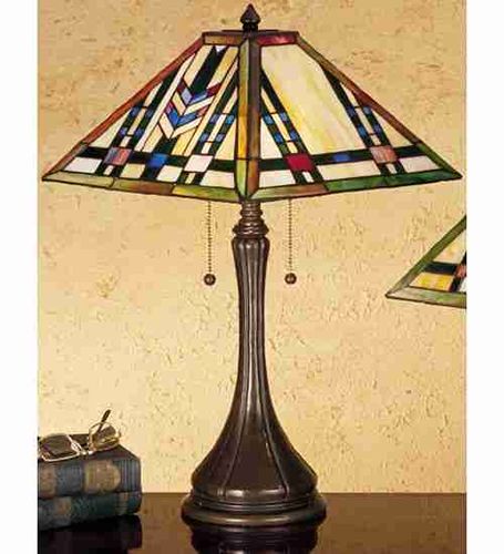 23"H Prairie Wheat  Tiffany Table Lamp