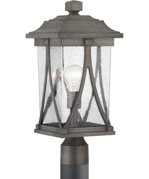 Abbott 1-Light Post Lantern Antique Pewter